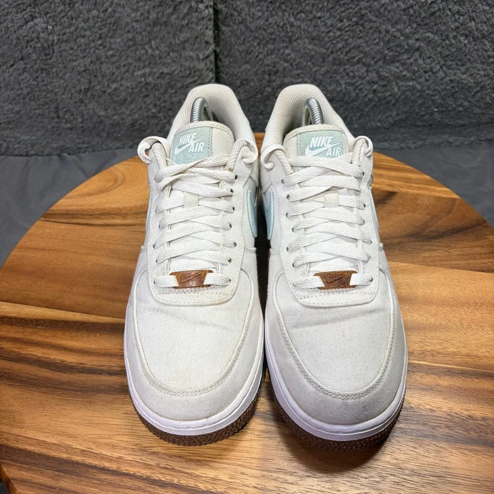 Nike Air Force 1 07 LV8 Indigo White Canvas Floral CZ0269-100 Womens Size 9